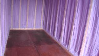 Shipping Container Insulation | Spray Foam Insulation