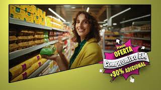 BM supermercados 30% de descuento en las mejores marcas anuncio