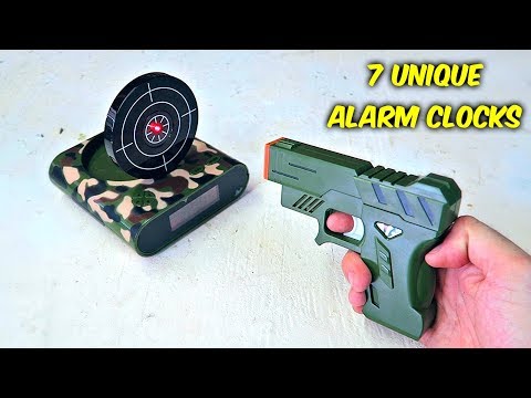 7 Weird Alarm Clocks put to the Test Video