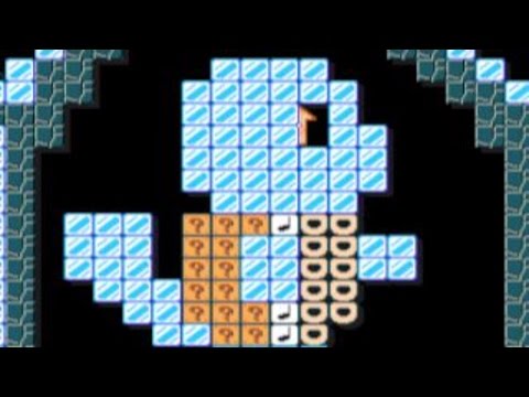 Squirtle's Frozen Feat by SuperLucky ~ SUPER MARIO MAKER ~ NO COMMENTARY 1AS