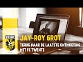 Jay-Roy Grot over laatste ontmoeting met FC Twente
