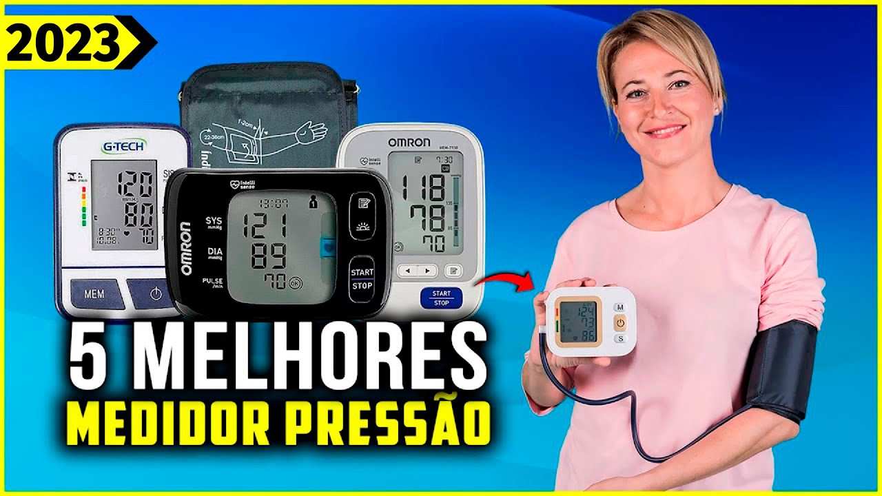 Os 5 Melhores Medidor de Pressão/ Aparelho de Pressão 2023!