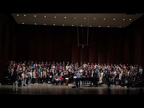 Senior Men’s All-State Chorus Rehearsal