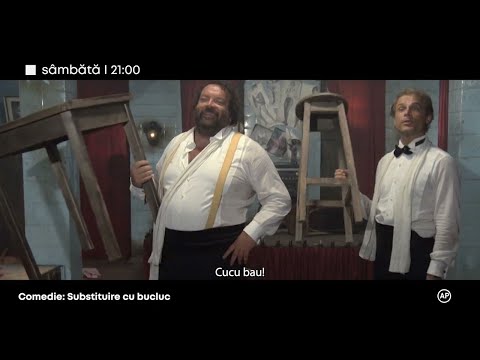 Substituire cu bucluc, cu Bud Spencer şi Terence Hill, la TVR1