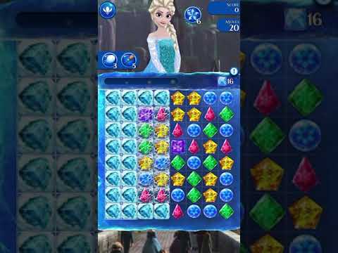 Disney Frozen Free Fall LEVEL 44