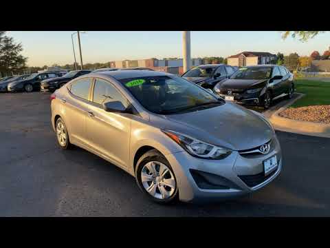 2016 Hyundai Elantra SE