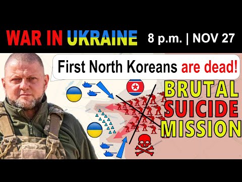 27 Nov: KIM JONG-UN CRIES. North Korean Unit Quickly DIES (FOOTAGE). | War in Ukraine Explained