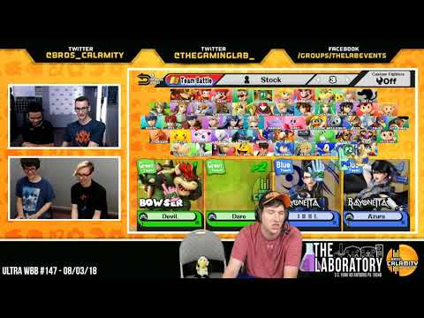 Ultra WBB #147 | Blindwizard & eviL vs Beast & Juice - Round Robin - Super Smash Bros. for Wii U