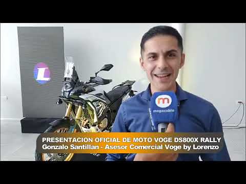 Voge by Lorenzo presenta en San Luis la nueva DS800X Rally - Carolina Cable Color