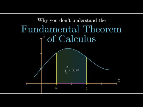 Why you don't understand the Fundamental Theorem of Calculus | Geometric Algebra