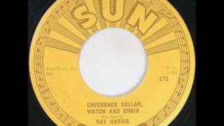 Ray Harris Greenback Dollar Watch &amp; Chain