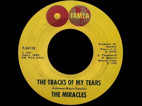 Smokey Robinson & The Miracles ~ The Tracks Of My Tears 1965 Soul Purrfection Version