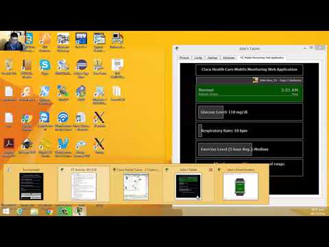5 1 1 9 Packet Tracer   Diabetic Patient Healthcare IoT Solution