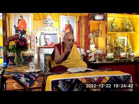 "The Three Principal Aspects of the Path" with Khensur Rinpoche Jetsun Lobsang Delek (part 3 of 3)