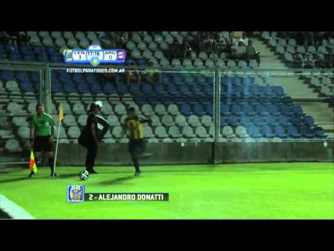 Gol de Donatti. Central 3 - Argentinos 0. Semifinal. Copa Argentina. FPT