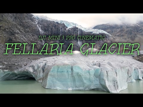 Fellaria Glacier - Valmalenco - Italy - DJI Mini 3 Pro CINEMATIC 4K