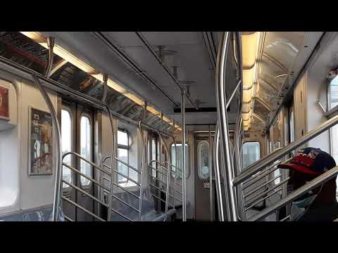 Flatbush avenue bound R142 (5) train ride from Nereid Avenue-238th street to 233rd street!
