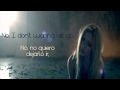 Avril Lavigne - Wish You Were Here (Lyrics ...