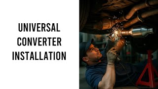 Universal Catalytic Converter Install
