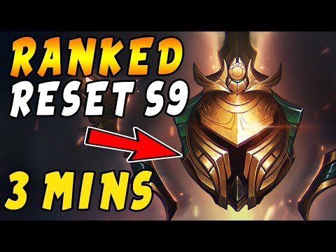 3 Minute Summary - Season 9 RANKED LADDER IS GETTING RESET! All You Need to Know