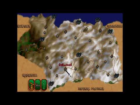 The Elder Scrolls: Arena - The Map of Skyrim, but in Arena