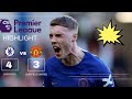 Chelsea vs Manchester United (4-3) all goals and extended highlights| cole palmer Hattrick 🔥