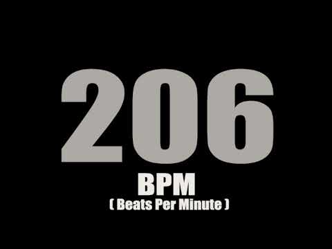 Metronome 206 BPM Edit By Time2You
