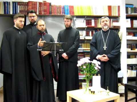 Seară duhovnicească cu Părintele Vasile Ioana la Librăria Sophia