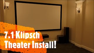 7.1 Klipsch, IMAX, Epson, Control4, Octane Seating Media Room Install - Celina, TX