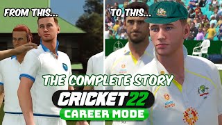 THE COMPLETE STORY - CRICKET 22 CAREER MODE