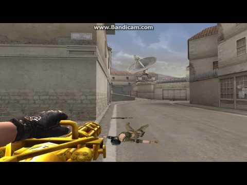 Crossfire Gatling Gun Gold "LS]D.?"