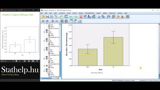 stathelp 06 - SPSS grafikonok 31 - Oszlopdiagram középértékekhez 1/2