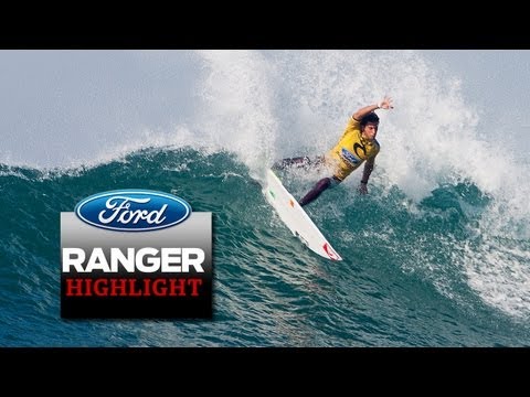 2012 Rip Curl Pro Men's Quarter Finals - Heat 1 highlights presented by Ford Ranger