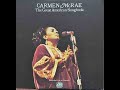 Carmen McRae The Great American Songbook
