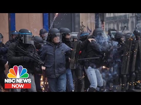 Why France Is Violently Protesting Over Pension Plan Reform | NBC News Now