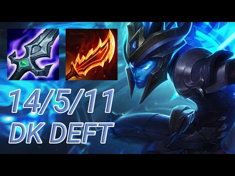 DK Deft Kalista ADC VS Ezreal | KR Challenger Patch 13.18