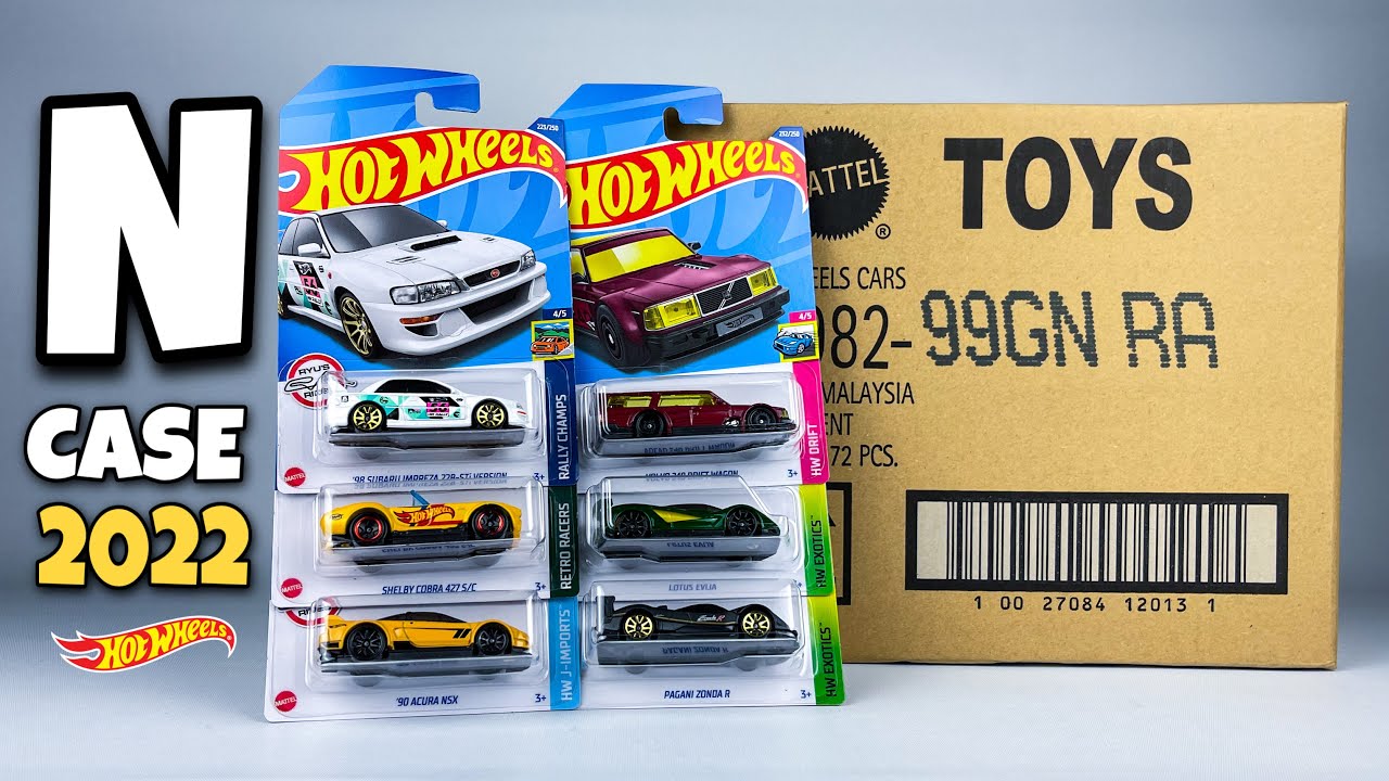 Watch video UNBOXING Hot Wheels - N Case 2022 Now UNBOXING Hot Wheels - N Case 2022