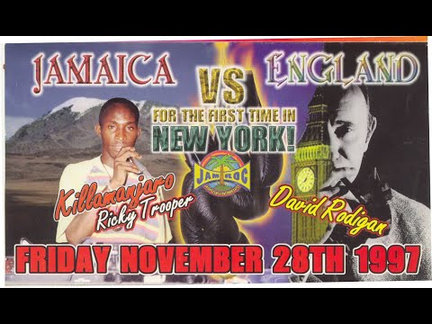 Official Dancehall Reggae Sound Clash: Killamanjaro vs David Rodigan [New York] 1997