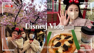 【Disney vlog】休日に友達とディズニーシーへ🌏🌋食べて、飲んで、アトラクション乗って楽しかった日🥰【TDS】