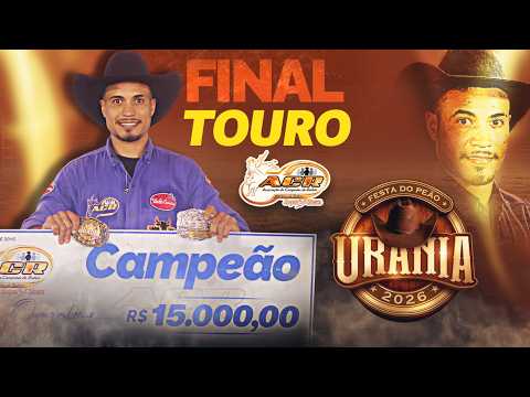 URANIA-SP 2026 | DISPUTA FINAL em TOUROS