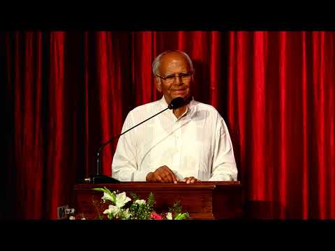 Dr. P. Zachariah (Batch of 1949) at the CMC Alumni Reunion, August 2019