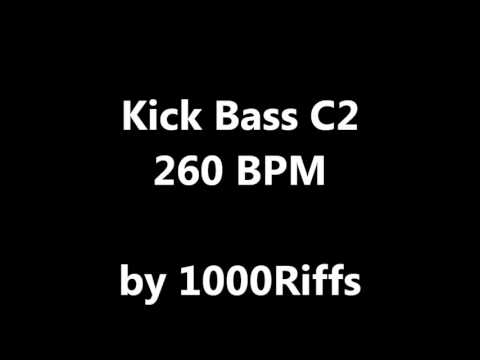 Kick Bass C2 : 260 BPM - Beats Per Minute