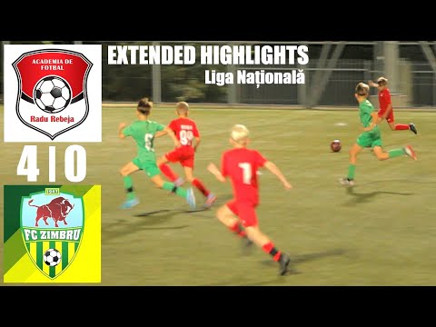 AF Rebeja 4-0 FC Zimbru | REZUMAT | Liga Națională U11 2023/24