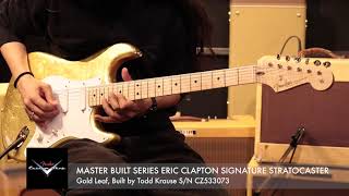 Video thumbnail for Fender Custom Shop / MBS Eric Clapton Stratocaster Gold Leaf built by Todd Krause 【S/N CZ533073】 by 1484tv イシバシ楽器公式