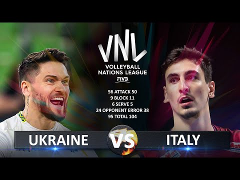 Ukraine vs Italy | Men's VNL 2025