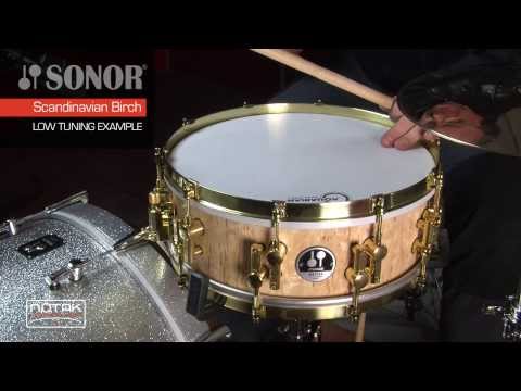 Sonor 14x5 Artist Scandinavian Birch Snare Drum | Made in Germany Worldwide Ship | Authorized Dealer image 6
