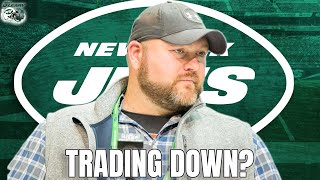 Jets Rumored to be Looking to TRADE DOWN in the NFL Draft | New York Jets News