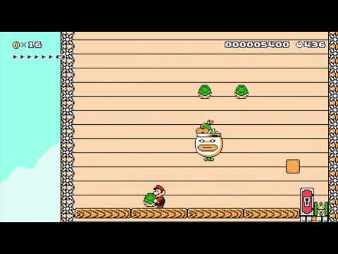 Mini Airship Battles by Sohvaolut - SUPER MARIO MAKER - No Commentary 1AG