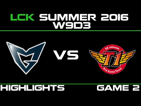 SSG vs SKT Game 2 Highlights LCK Champions 2016 W9D3 Samsung vs SK Telecom   SKT vs SSG   LCK LOL