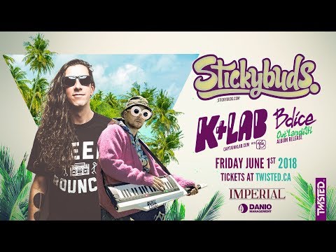 Stickybuds, K+Lab, & Bdice @ Imperial  Friday, June 1, 2018